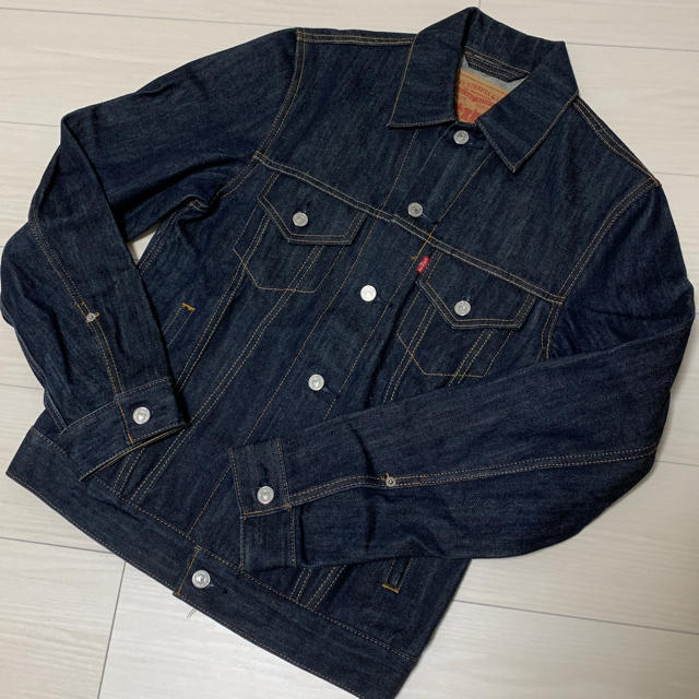 Levi's(リーバイス)のLevi's リジッドデニムジャケット 3rd 極美品 メンズのジャケット/アウター(Gジャン/デニムジャケット)の商品写真