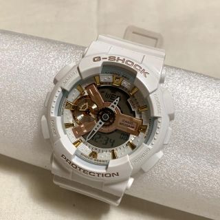 ジーショック(G-SHOCK)の【USED】白 GｰSHOCK 2015年モデル(腕時計(デジタル))