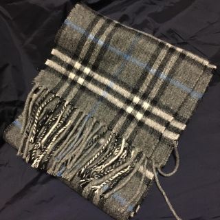 バーバリー(BURBERRY)のBURBERRY LONDON 100％カシミア マフラー(マフラー/ショール)