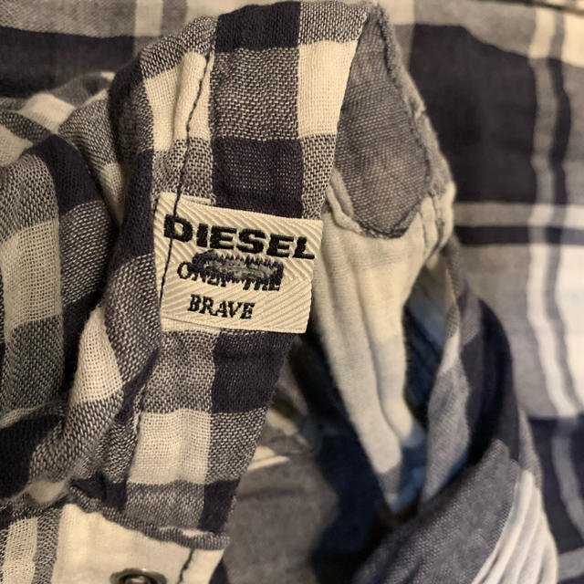 DIESEL(ディーゼル)の【美品】DIESEL（ディーゼル）チェックシャツ メンズのトップス(シャツ)の商品写真