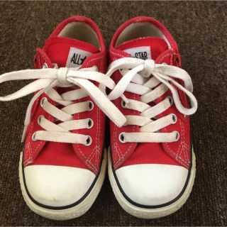 コンバース(CONVERSE)のconverse All★STAR 17㎝ 赤(スニーカー)