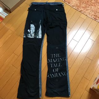 アンダーカバー　ドッキングショートパンツ