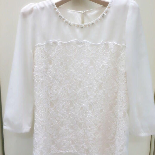 Apuweiser-riche(アプワイザーリッシェ)の♡上品レースblouse♡ レディースのトップス(シャツ/ブラウス(長袖/七分))の商品写真