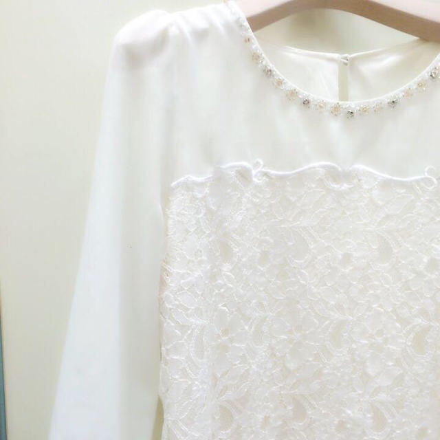 Apuweiser-riche(アプワイザーリッシェ)の♡上品レースblouse♡ レディースのトップス(シャツ/ブラウス(長袖/七分))の商品写真