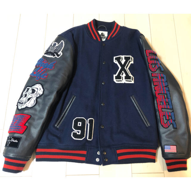 XLARGE VARSITY JACKET エクストララージ スタジャン