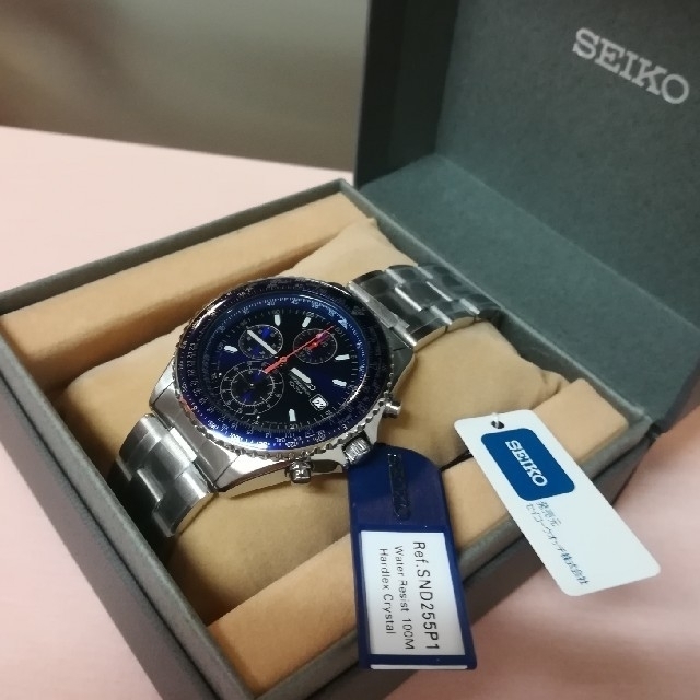 SEIKO(セイコー)のセイコー　パイロット　クロノグラフ☆新品未使用 メンズの時計(腕時計(アナログ))の商品写真