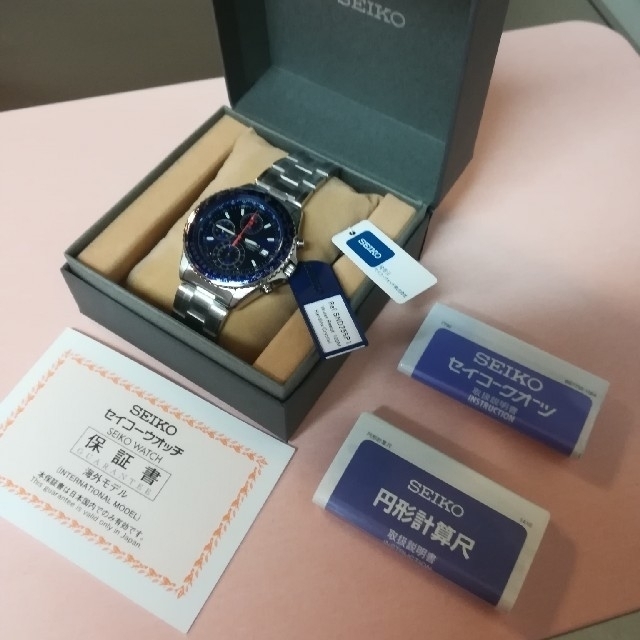 SEIKO(セイコー)のセイコー　パイロット　クロノグラフ☆新品未使用 メンズの時計(腕時計(アナログ))の商品写真