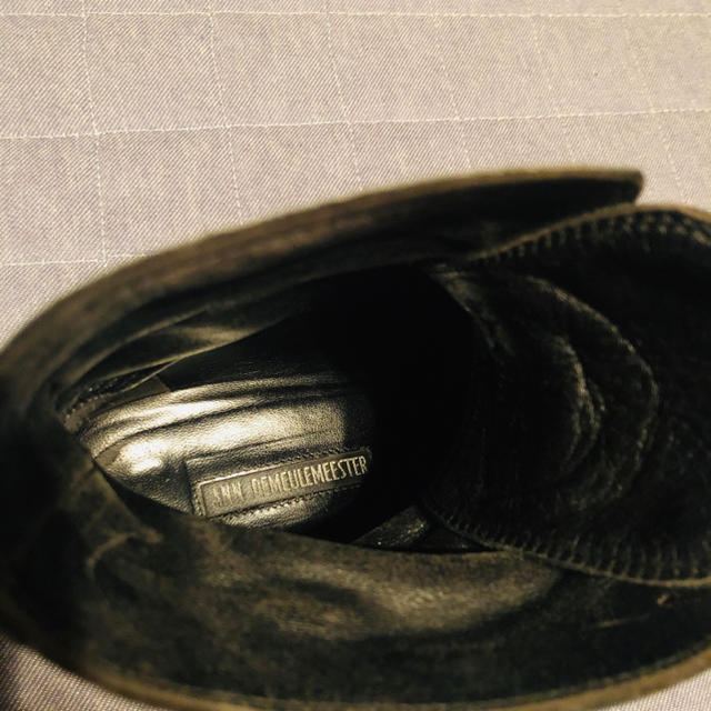Ann Demeulemeester(アンドゥムルメステール)のアンドゥムルメステール シルバーブーツ メンズの靴/シューズ(ブーツ)の商品写真