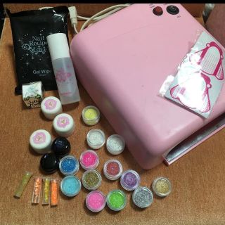 ジェルネイル レジン用 UVライト(ネイル用品)