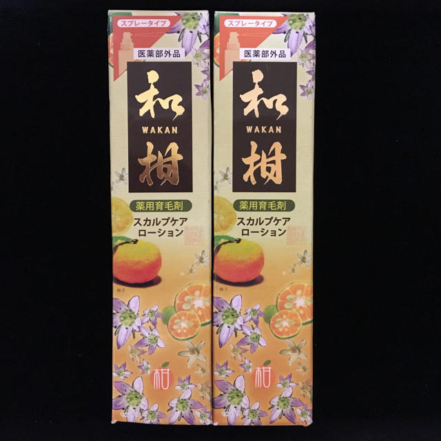 薬用育毛剤 和柑スカルプケアローション 120ml 2本セット コスメ/美容のヘアケア/スタイリング(ヘアケア)の商品写真