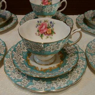 ロイヤルアルバート(ROYAL ALBERT)のロイヤルアルバート エンチャントメント　トリオ　6客セット(食器)