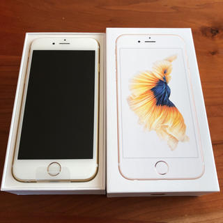 アップル(Apple)の新品 iPhone 6S 32GB ゴールド SIMフリー(スマートフォン本体)