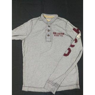 ホリスター(Hollister)のホリスター　アップリケ　ヘンリー　長袖　15年以上前の商品　レア品(Tシャツ/カットソー(七分/長袖))