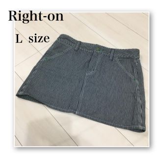 ライトオン(Right-on)のRight-on♡ストライプ♡ミニスカート♡gu.WEGO.AZUL.Lee(ミニスカート)