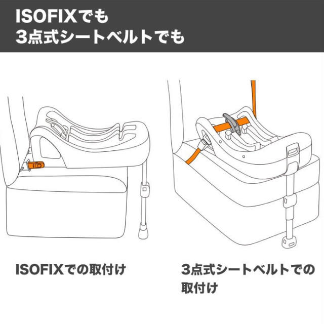 Joie (ベビー用品)(ジョイー)のチャイルドシート｜i-Base（アイ-ベース）ISOFIXベース キッズ/ベビー/マタニティの外出/移動用品(自動車用チャイルドシート本体)の商品写真