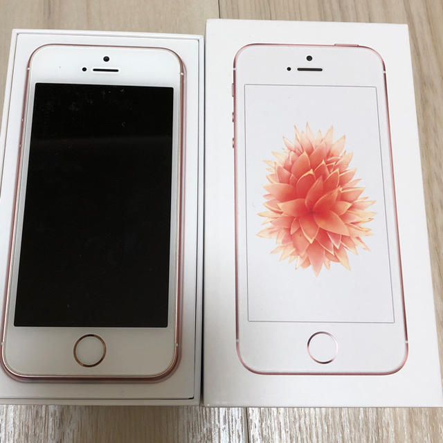 iPhone se Rose Gold 16GB SIMフリー