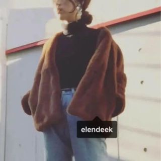 elendeek ♡ショートエコファーコート