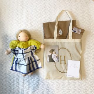 ボンポワン(Bonpoint)の新品 happy to see you  42cm ＋ 洋服(ぬいぐるみ/人形)