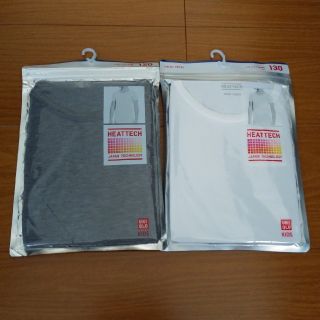 ユニクロ(UNIQLO)のヒートテック　半袖　120  130(下着)