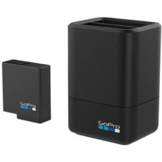 ゴープロ(GoPro)のGoPro デュアルバッテリー チャージャー+バッテリー(バッテリー/充電器)