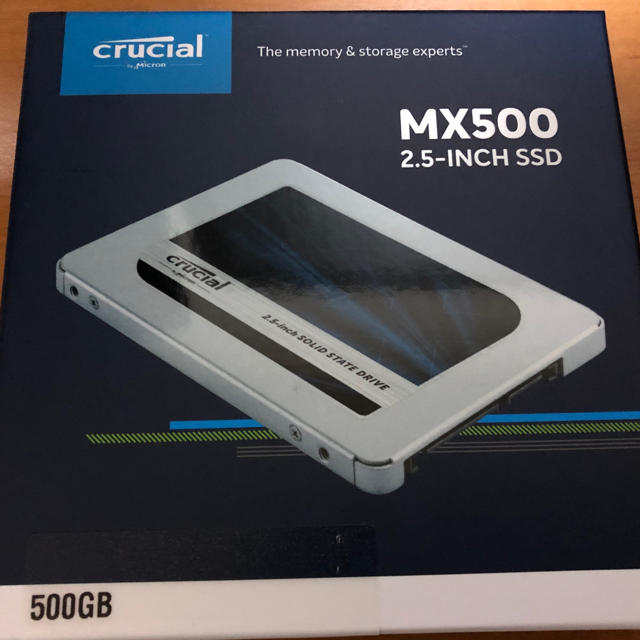 新品未開封 Crucial SSD MX500 500GB