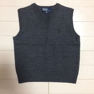 ラルフローレン(Ralph Lauren)のラルフローレン☆ベスト 110 グレー(ニット)