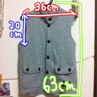 キルトベスト ♪  値下げ中(ベスト/ジレ)
