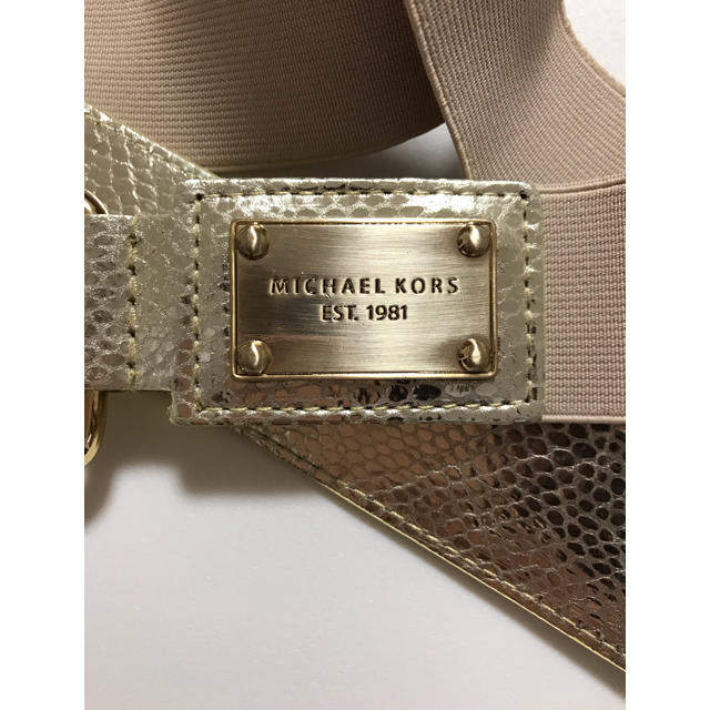 Michael Kors(マイケルコース)の＊値下げ 新品•未使用MICHAEL KORS ベルト レディースのファッション小物(ベルト)の商品写真