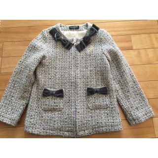 ポンポネット(pom ponette)のポンポネット ツイードジャケット 120cm(ジャケット/上着)