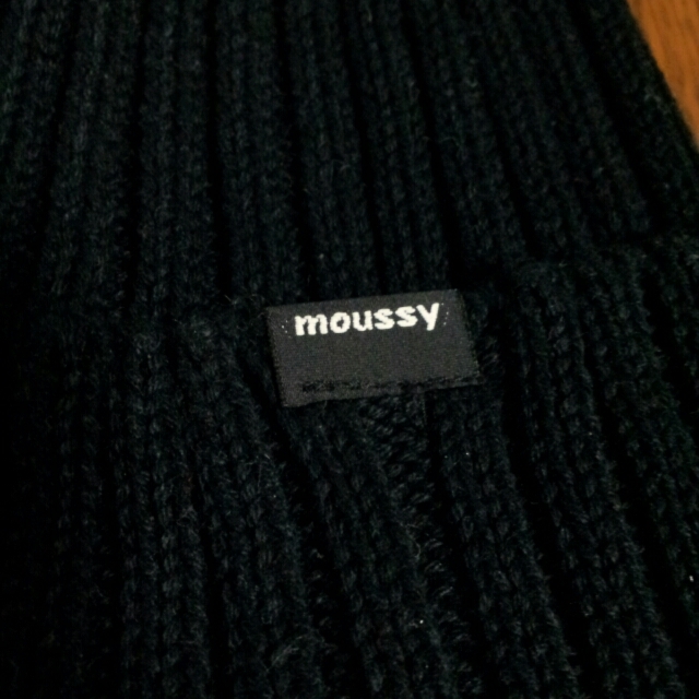 moussy(マウジー)のニット帽 レディースの帽子(ニット帽/ビーニー)の商品写真