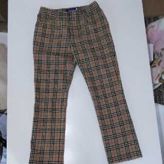 バーバリーブルーレーベル(BURBERRY BLUE LABEL)のバーバリー　ウールパンツ(チノパン)