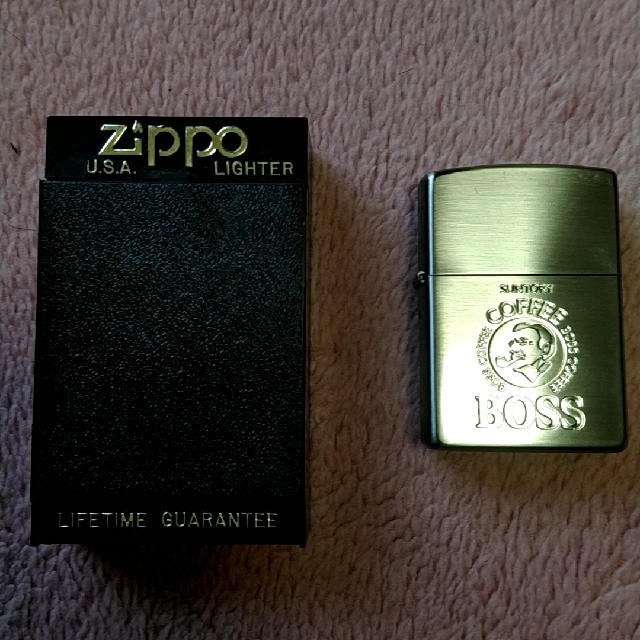 ZIPPO(ジッポー)のジッポーライター　BOSS 非売品 メンズのファッション小物(タバコグッズ)の商品写真