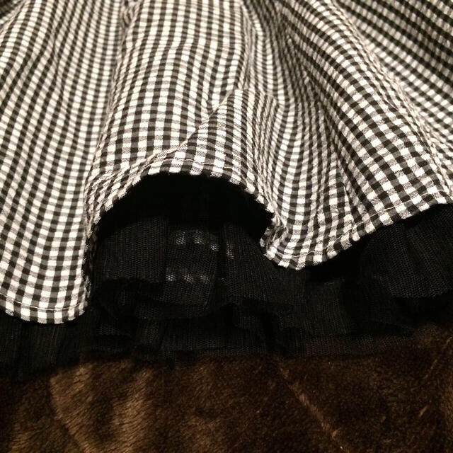 ギンガムチェック♡フレアスカート レディースのスカート(ミニスカート)の商品写真