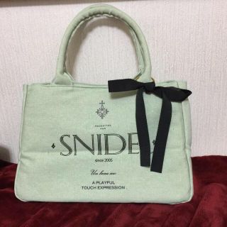 スナイデル(SNIDEL)のスナイデル トートバッグ(トートバッグ)