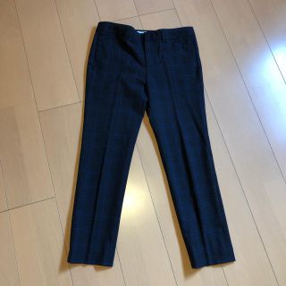 ギャップ(GAP)のGAPクロップド丈パンツチェック2サイズ(クロップドパンツ)