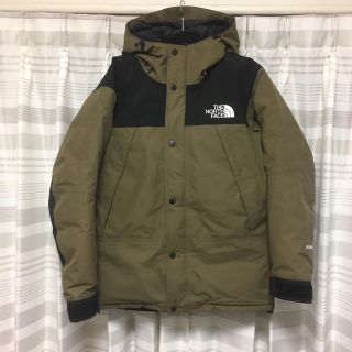 ザノースフェイス(THE NORTH FACE)の【新品同様】ノースフェイス マウンテンダウンジャケット ビーチグリーン L(ダウンジャケット)