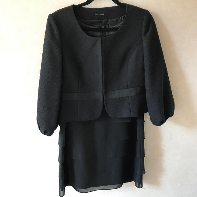 試着のみ☆15ARブラックスーツ☆ レディースのフォーマル/ドレス(スーツ)の商品写真