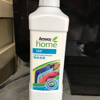 アムウェイ(Amway)の【新品】アムウェイ 液体洗剤SA8柔軟剤入り  計量カップ付き(洗剤/柔軟剤)