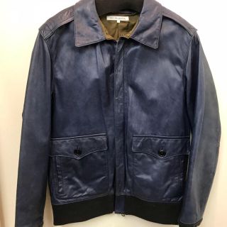 ユナイテッドアローズグリーンレーベルリラクシング(UNITED ARROWS green label relaxing)のグリーンレーベルリラクシングのレザージャケット(ブルゾン)