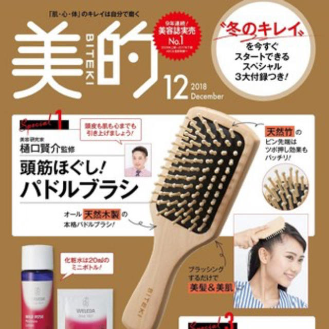 AVEDA(アヴェダ)の美的付録樋口賢介監修頭筋パドルブラシとETVOSシャンプーコンディショナー＋α コスメ/美容のヘアケア/スタイリング(ヘアブラシ/クシ)の商品写真