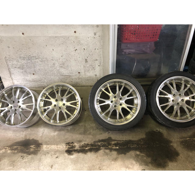 インセット】 225/35R19 19インチ WORK グノーシスFMB 01 8J 8.00-19