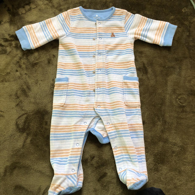 babyGAP - ボーダーロンパース 60cmの通販 by ちむ's shop|ベビー