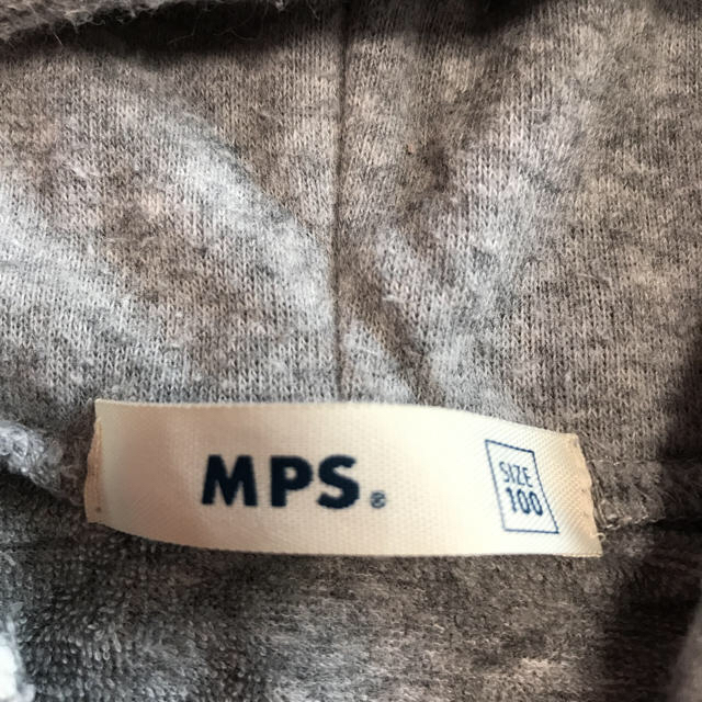 MPS(エムピーエス)のMPSパーカー100 キッズ/ベビー/マタニティのキッズ服男の子用(90cm~)(ジャケット/上着)の商品写真