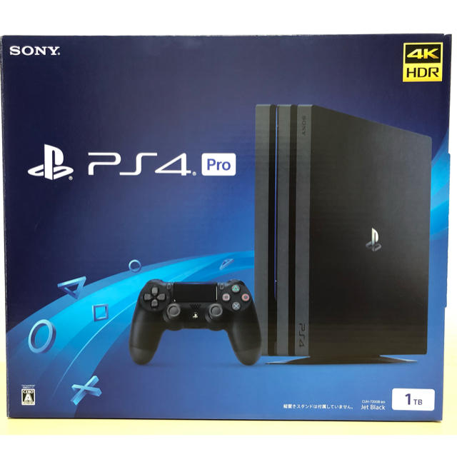 ps4 pro ジェットブラック 1TB [CUH-7200BB01]家庭用ゲーム機本体