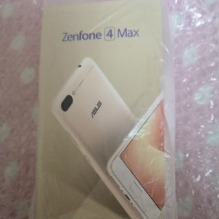 エイスース(ASUS)のエイスース ASUS ZenFone 4 Max　サンライトゴールド(スマートフォン本体)