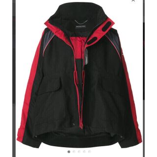 バレンシアガ(Balenciaga)のBALENCIAGA Cシェイプパーカー 登坂広臣着用(マウンテンパーカー)