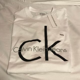 カルバンクライン(Calvin Klein)のカルバンクライン calvin klein メンズ 白Tシャツ Sサイズ(Tシャツ/カットソー(半袖/袖なし))