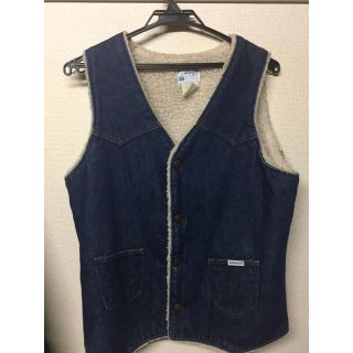 ラングラー(Wrangler)のラングラー デニムボアベスト(ベスト)