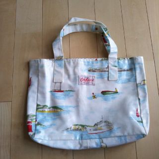 キャスキッドソン(Cath Kidston)のココさま専用🎶レア＊キャスキッドソン 昔のボート柄 トートバッグ＊(トートバッグ)