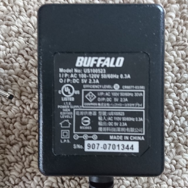 buffalo 電源 スマホ/家電/カメラのPC/タブレット(PC周辺機器)の商品写真